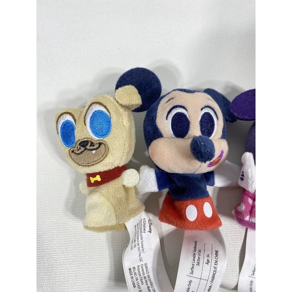 Disney Junior Music Lullabies Finger Puppets Exclusive 4 Piece Set Mickey Minnie - Picture 7 of 12